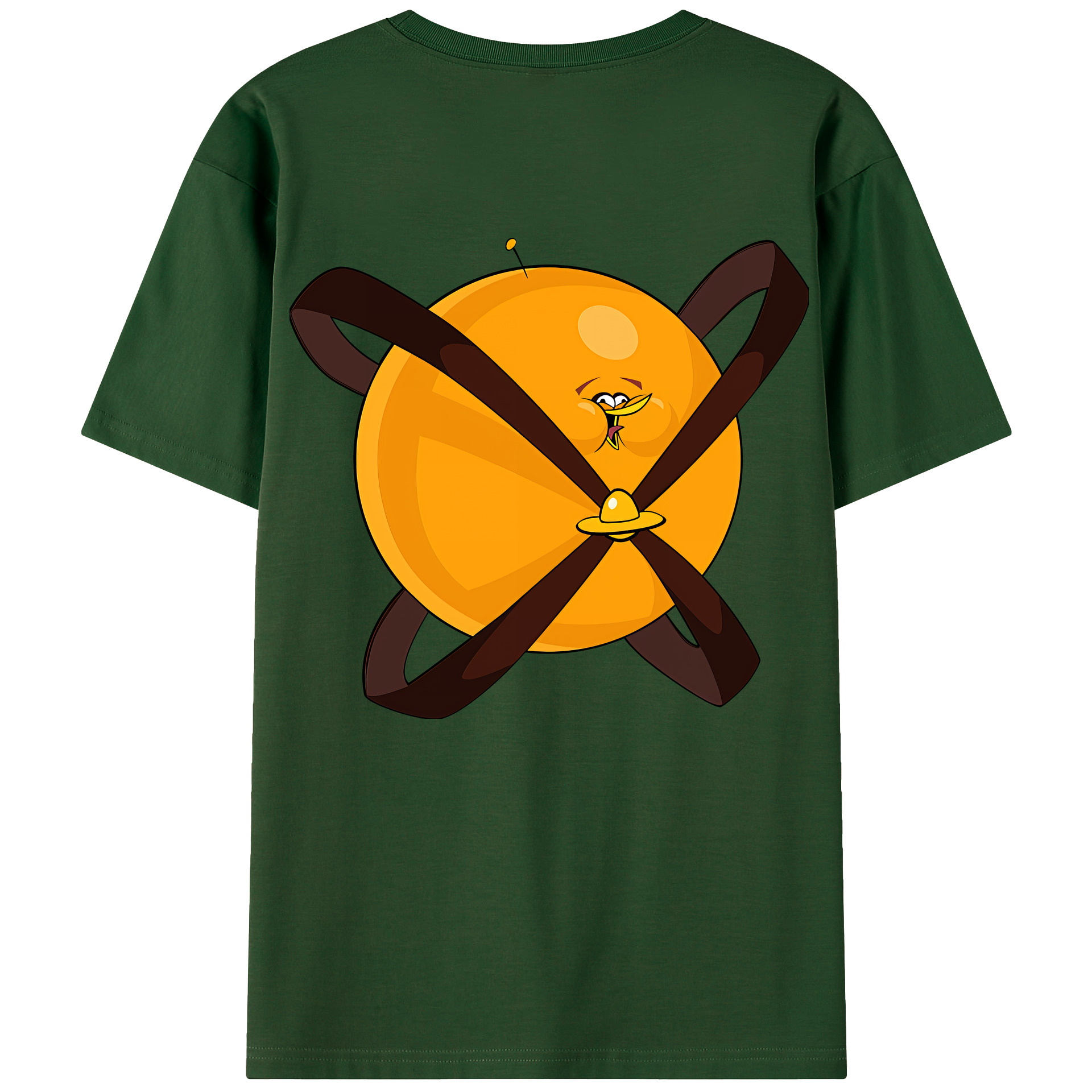 （画像用） Angry Birds アングリーバード 綿100％半袖Tシャツ（背面プリント）
